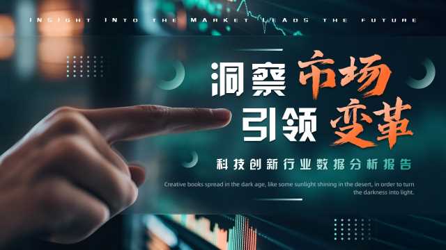 行业数据分析报告通用PPT模板20250520
