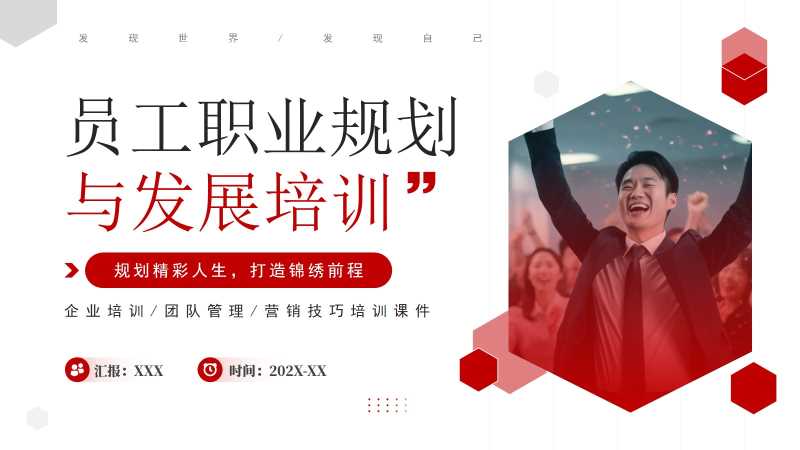 员工职业规划与发展培训PPT模板20251202
